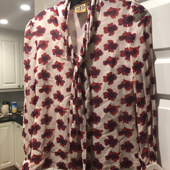 Tory Burch red/white top size 0. Price to go, - Picture 4 of 10